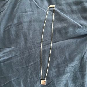 18” sterling silver Gucci necklace - Brand new, never worn.